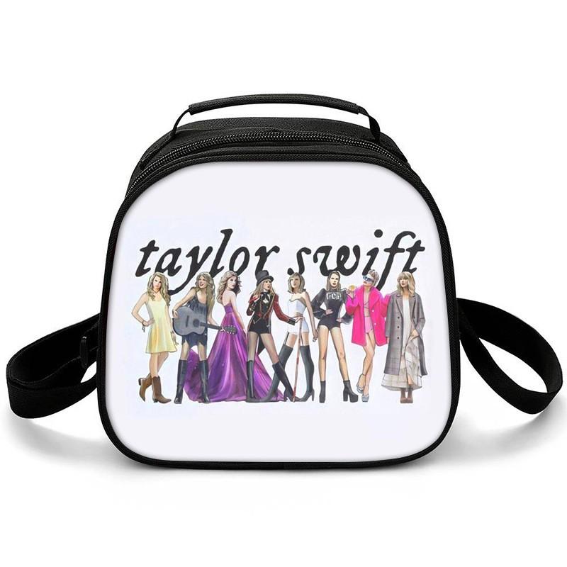 Runde Isolierte Lunchtasche Kinder Büroangestellte - Niedliches Cartoon-Design Auslaufsicher Wiederverwendbar Eispack-kompatibel 20L Fassungsvermögen