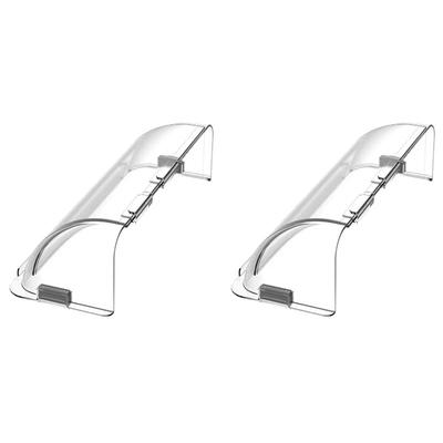 A58Z 2X Vent Deflectors Magnetic Vent Redirector Outlet Shield Air Vent Diverter Floor Vent Deflector Double-Layer