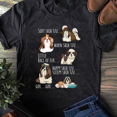 Funny Shih Tzu T-Shirt: Dog Lover Gift