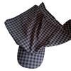 Cappello con Fascia a Quadri Moda Donna Retrò - Cappellino Estivo Snellente, Protettivo dal Sole