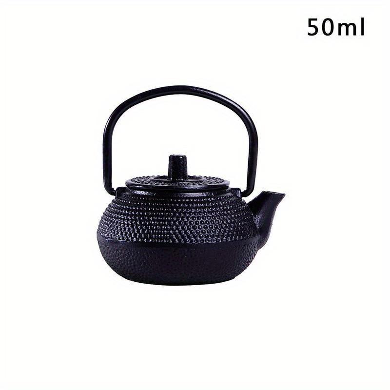1PC Mini 50ml Japanese Cast Iron Teapot Set Funny Tea Pot Kettle Drinkware Infusers High-grade Tools