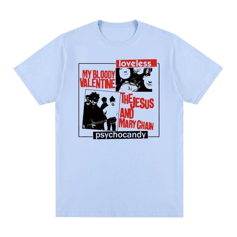 My bloody valentine triko bez lásky Slowdive Jesus and Mary Chain Unisex tričko Nové TRIKO Dámské topy Unisex