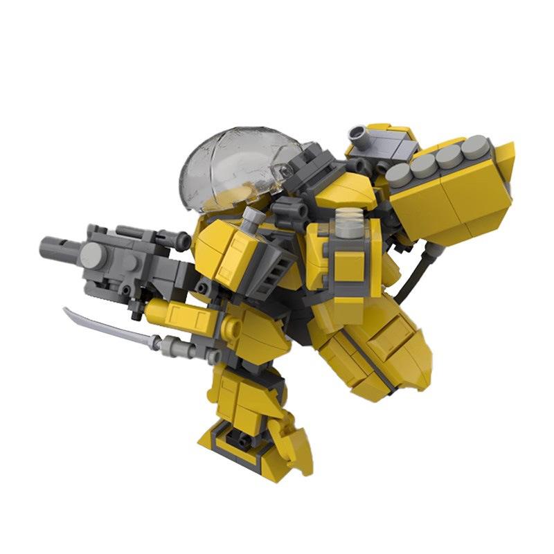 Building Block Is Compatible With Af-05 War Mecha, Building Block Toy Model Small Ornament Puzzle Children