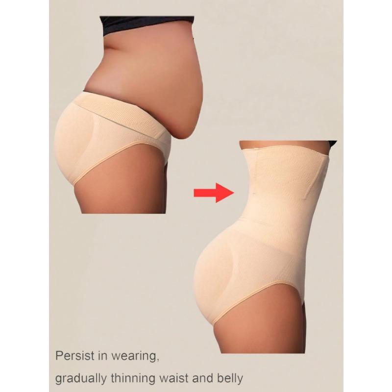 High Waist Tummy Control Butt Lifting Seamless Women Body Shaping Briefs