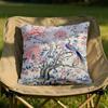 Elegant Chinese Art Cushion Cover Soft Reversible Durable Pillow Cover MultiScene Use for Home Car Daily Comfort