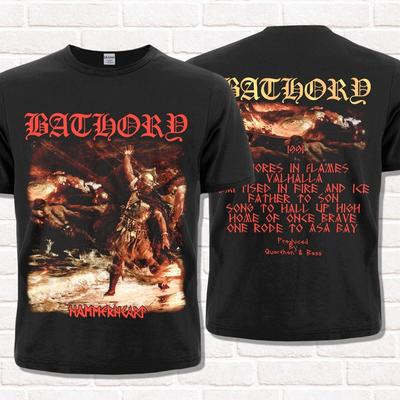 Tričko Bathory, Hammerheart (1990) Thrash metal, Black metal, Viking metal