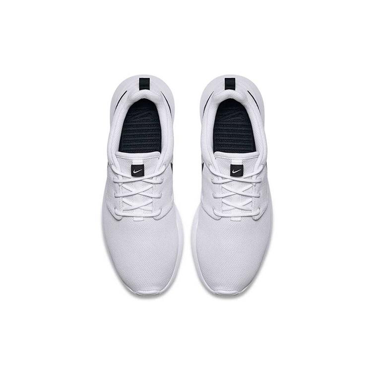 New Nike Roshe One White/White Black Women's 844994-101