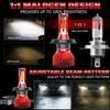 Fit For Ford F150 LED Light Bulbs 9007 HB5 High&Low Beam + 9006/9145 Fog Lights 1997-2003 Easy Tall Waterproof Long Lifespan,500% Brightness Plug And
