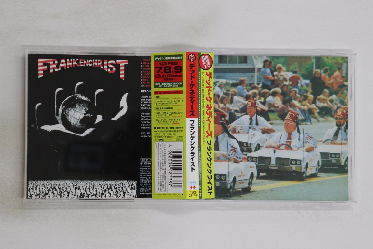 

CD DEAD KENNEDYS - Frankenchrist TECI21140 IMPERIAL 2002 Япония Оби Рок Б/У