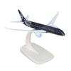 Model Avion Colecționabil Mic Portabil Exquisit Simulat Aliaj Model Avion Negru Alb