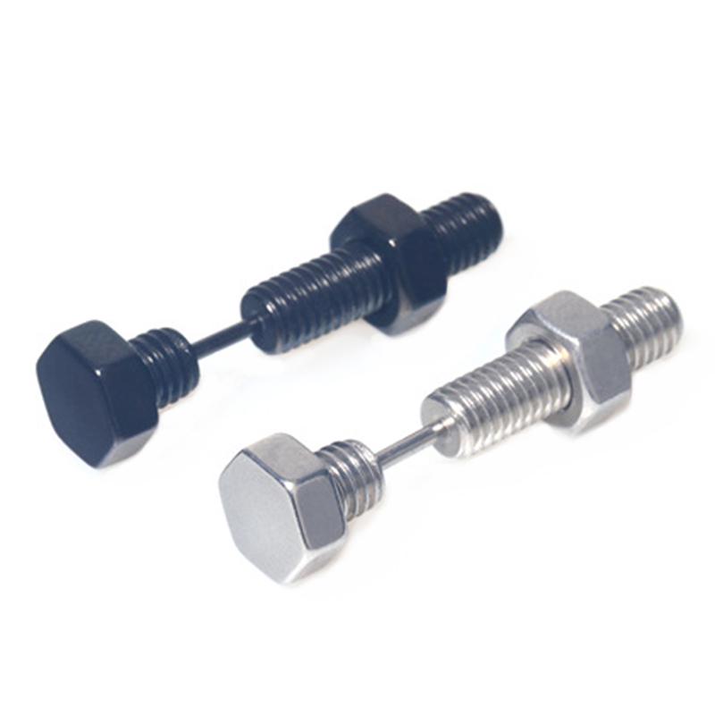 1Pc Punk Nail Screw Ear Stud Earrings Unisex Helix Ear Piercings Jewelry Gift