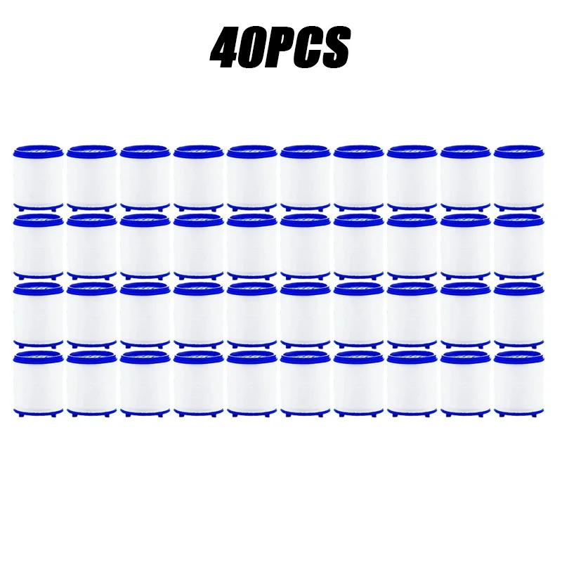 Wasserhahn Filterelement Luftreiniger Sprühkopf Haushaltswasserreiniger Filter Dusche Entfernen Chlor Schwermetall gefiltert