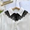 Pearl Lace Fake Collar Clothes Accessories Doll Collar Decoration Shirt Collar Dress Decorative Shoulder Detachable Shawl