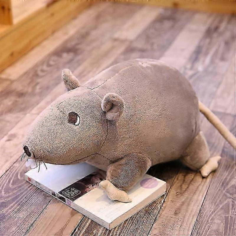 20-60cm Simulierte Maus Superweiche Plüschmaus Plüschpuppe Stoffratte Plüschtier Spielzeug für Kinder Peluche Maskottchen Geschenk Dekoration Stofftiere