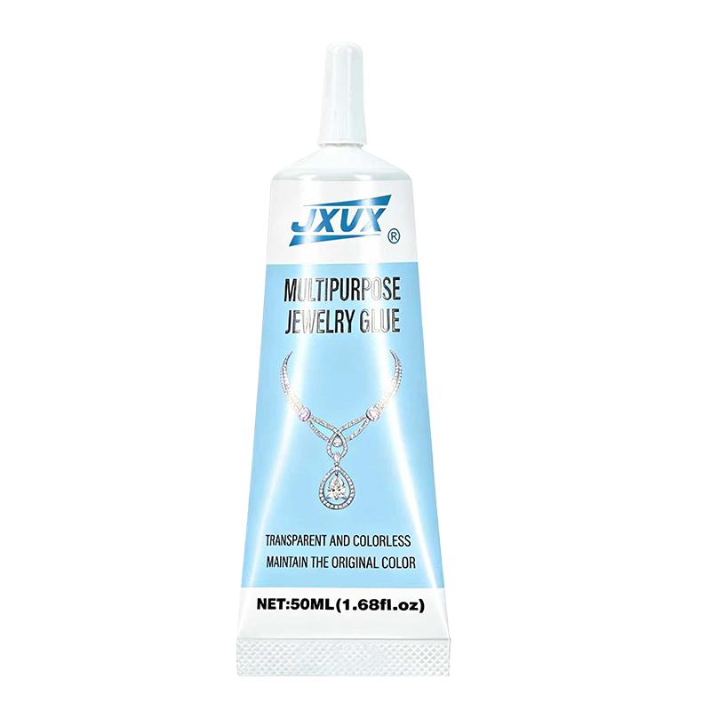 Colla B7000 per Strass per Artigianato - 50ml/1.68fl.oz Colla per Gioielli in Diamante Trasparente B-7000 Super Colla per Gioielli per la Realizzazione di Gioielli Gemma di Cristallo