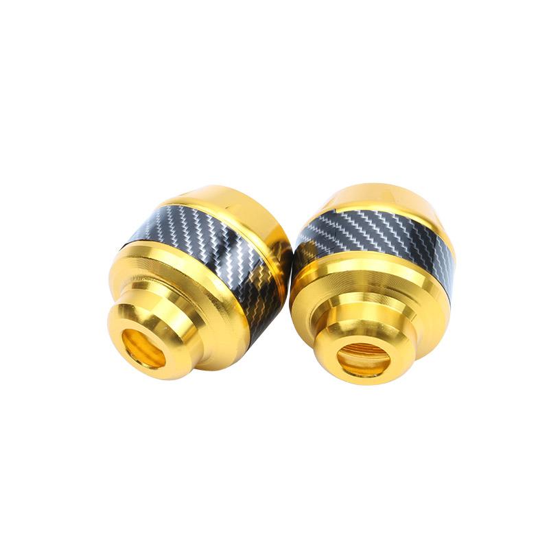 2Pcs Aluminum Alloy Motorcycle Crash Protector Scooter Wheel Front Fork Frame Falling Protection Pads Sliders Moto Exterior