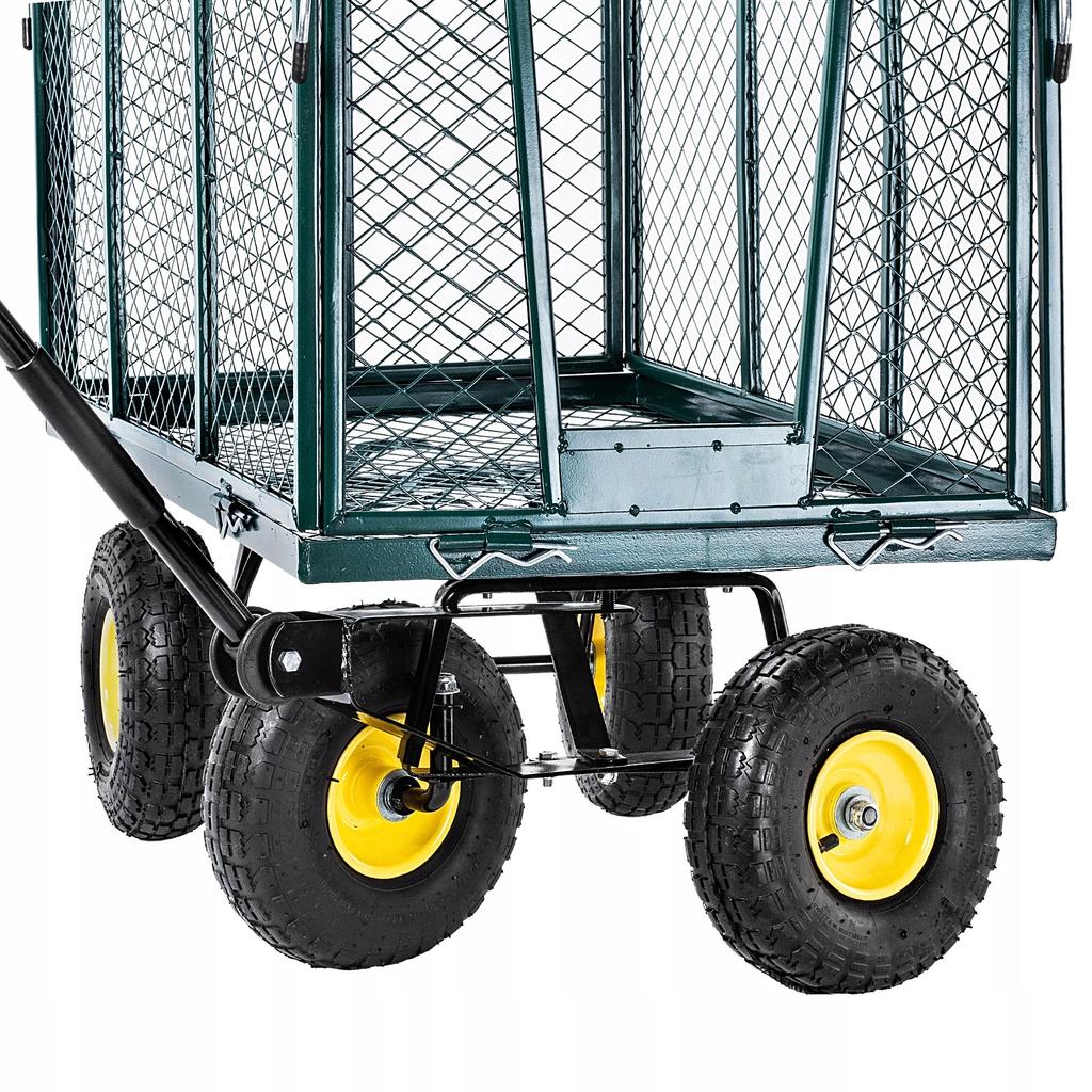 KADAX Wózek Ogrodowy Transportowy Przyczepka 450kg