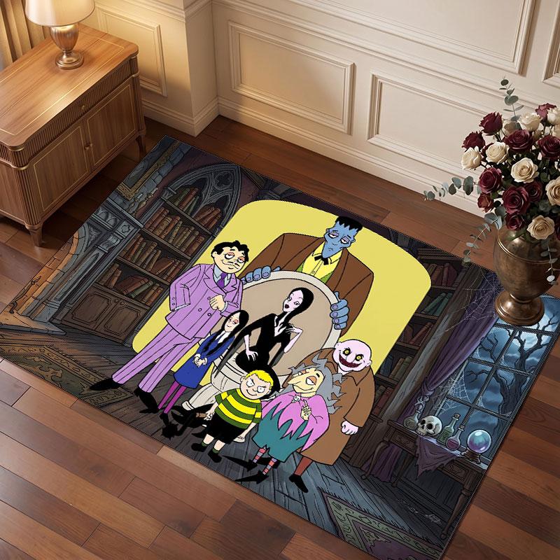 The Addams Family Rug Soft Thick Non Slip Floor Carpet for Bedroom Living Room Home Decor