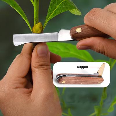 Garden Foldable Grafting Pruning Knife Orchard Seedling Tree Cutter Scissor Clipper Fruit Tree