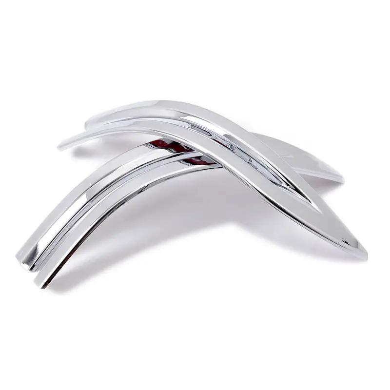 ABS Chrome Rearview Wing Mirror Cover Trim protection Sticker Decorative strips For Honda FIT JAZZ 2014 2015 Accessories