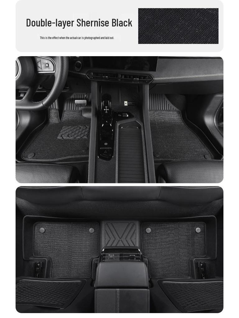 TPE Full Coverage Floor Mats for BYD Song PLUS L MAX EV DMI