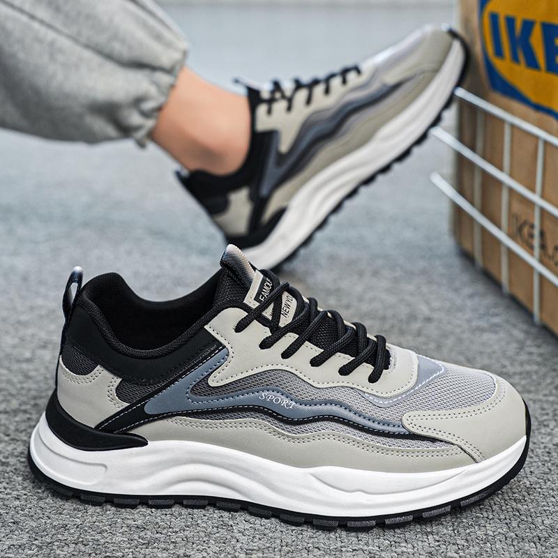 Domestic Joint Summer New Sports and Leisure Running Shoes Mesh Breathable Dad Shoes