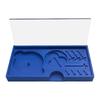 Storage Box for Watch Parts with Transparent Lid, Tray Dials, Storing Watchmaker's