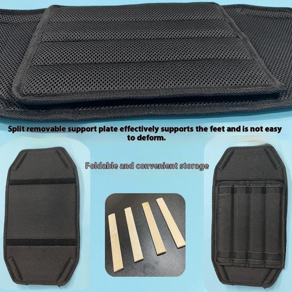 Support de Hamac d'Avion Plaque de Support Jambes Réglables Oreillers de Hamac Support Léger pour Jambes Repose-Pieds pour Longs Voyages Repose-Pieds pour Jambes