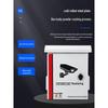 HUGUOZHE Stainless Steel Outdoor Surveillance Junction Box CN plug (adapter included)