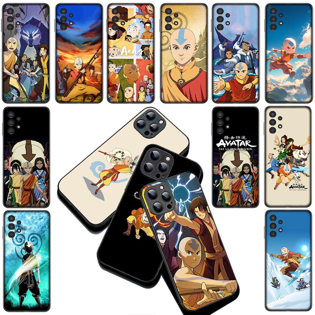Aang Avatar Der letzte Airbender Hülle für Apple iPhone 16 14 15 Plus 11 Pro Max 16E ProMax + 15Plus 16+ 14+ Coque Handyhülle