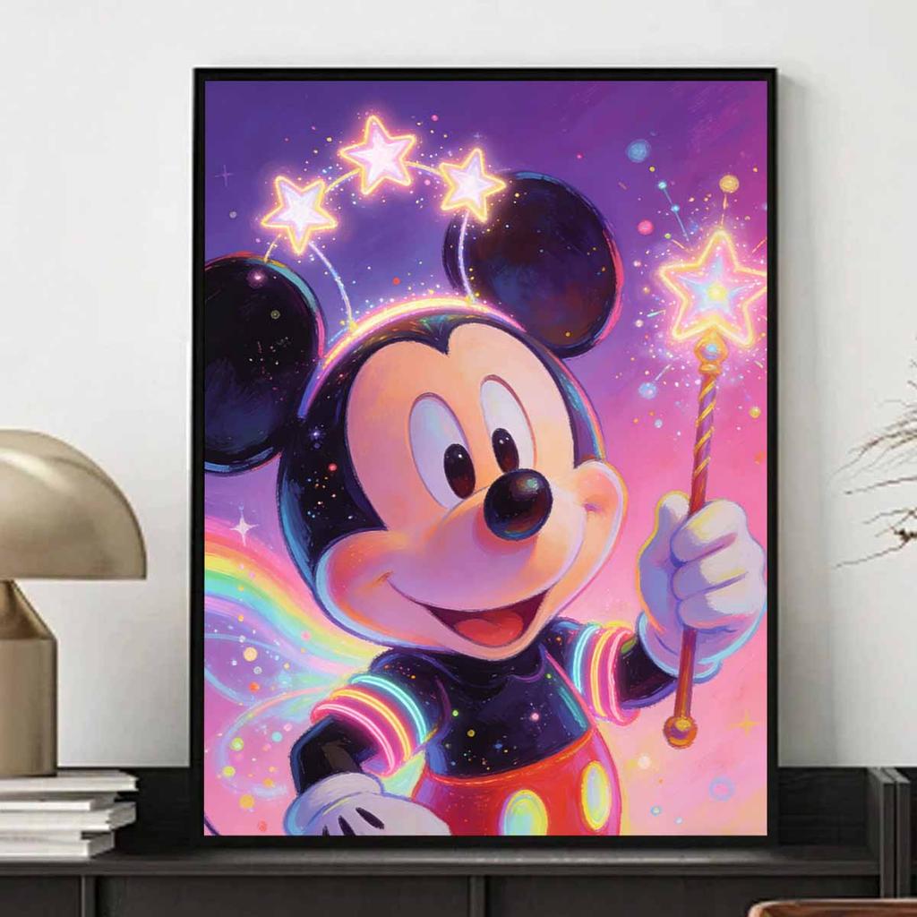 Disney Diamonds Full Diamond Star Magic Art Painting Kit Diamond Painting Home Decor for Adults