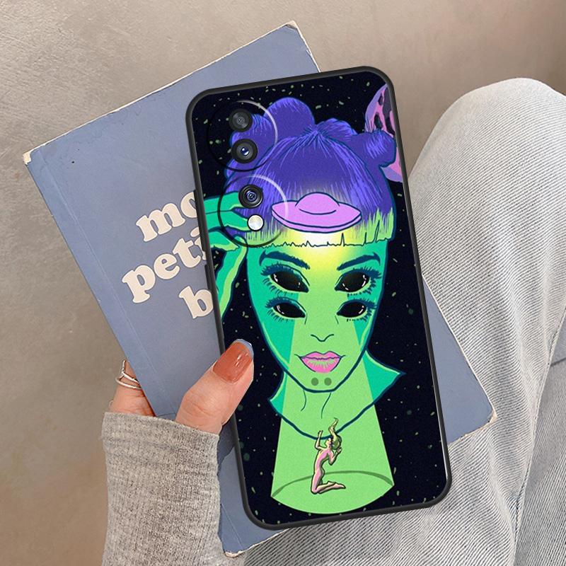 

Hippie Grunge Art Case For Honor Magic 8 5 6 7 Pro Cover For Honor 400 200 Lite 50 70 90 X8a X8b X9a X9b X9c Honor X9c