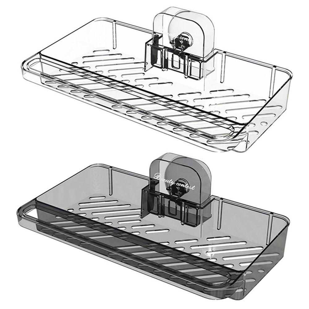 Transparent Sink Drain Rack Removable Dishcloth Drainage Rack  Bathroom Accessories
