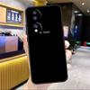 Simple Minamilst Black Quote For Honor Magic 8 7 6 5 Lite Case For Honor 200 400 Pro 50 70 90 X8c X8b X9a X9b X9c Win RT