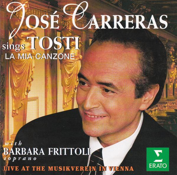 

CD JOSE CARRERAS - La Mia Canzone 0630155162 Erato 1996 France Classical Used
