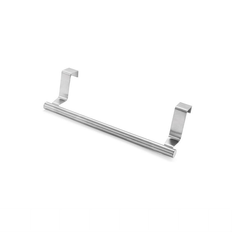 Adjustable Stainless Steel Double Towel Rack and Shelf