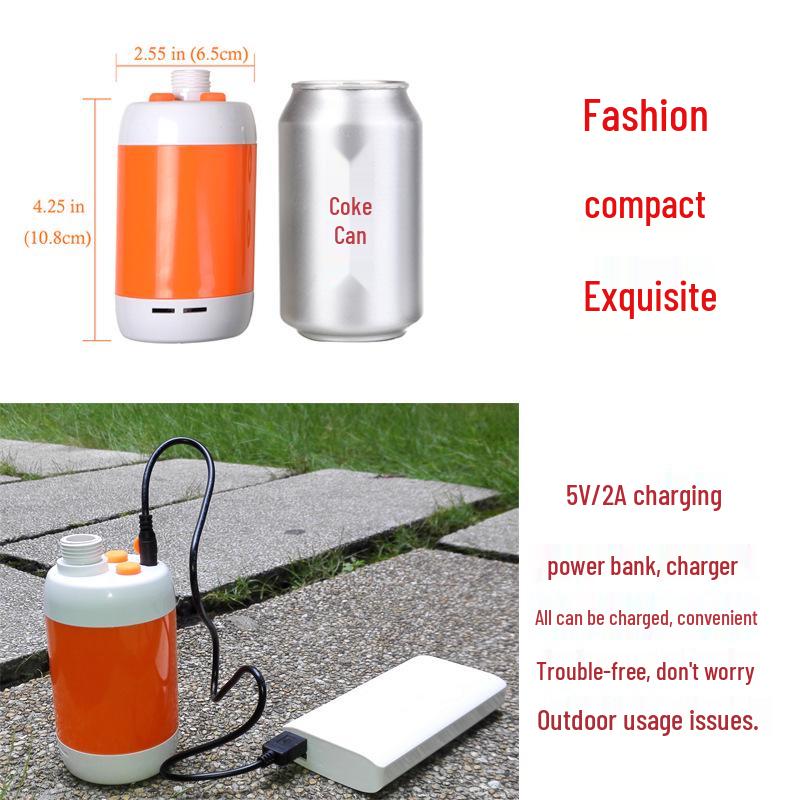 Electric Shower Head for Pet and Outdoor Camping Bathing