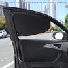 Easy Installation Magnetic  For Car Side Window Sun Blocking  Oxford Privacy Curtains