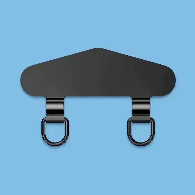 Xiaomi Cordón para Teléfono Móvil de Acero Inoxidable Junta Clips para Colgar Cordón de Metal Ultra Fino Parche de Correa para Teléfono Móvil Clip de Tarjeta de Reemplazo
