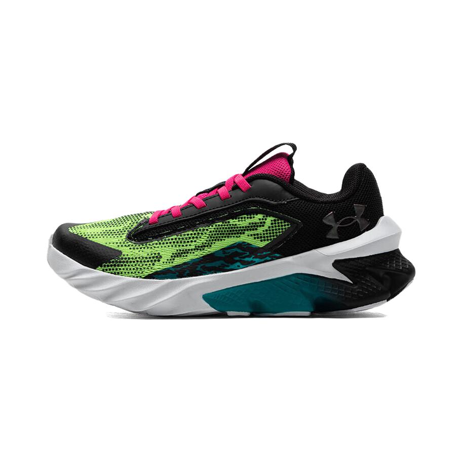 

Кроссовки Under Armour Scramjet 4 Wild PS Black Quirky Lime Kids 3024995-001 28.5