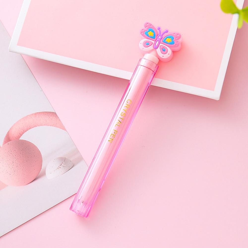 1 Stück Schreibwaren süße Kawaii Schmetterling Gel Stift schöne Schule Officel Supplies Geschenk