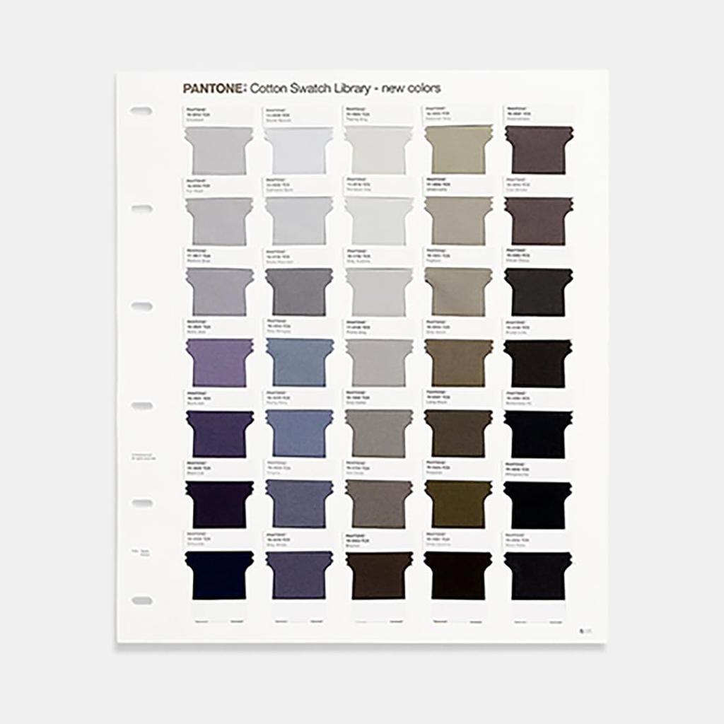 PANTONE Color Sample Home Interior Cotton Swatch Library New Colors Expanded Edition FHIC110C Fashion, + (Dualities)