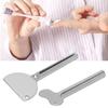 2pcs Toothpaste Tube Squeezer Saves Paste Rolling Stainless Steel Toothpaste Squeezer Dispenser