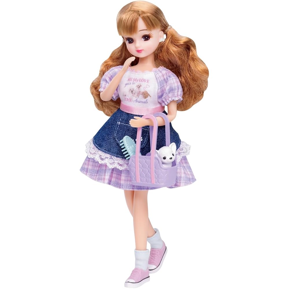 

Licca-chan Doll LD-07 Pet Sitter with Dog and Cat Accessories