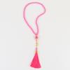 Pearl Prayer Beads Necklace Jewelry Long Tassel Clothes Pandent Accessories