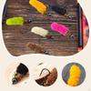 6 Pieces Fly Fishing Lures Nymphs Wet Realistic with Storage Box Artificial Baits for Bluegill Perch