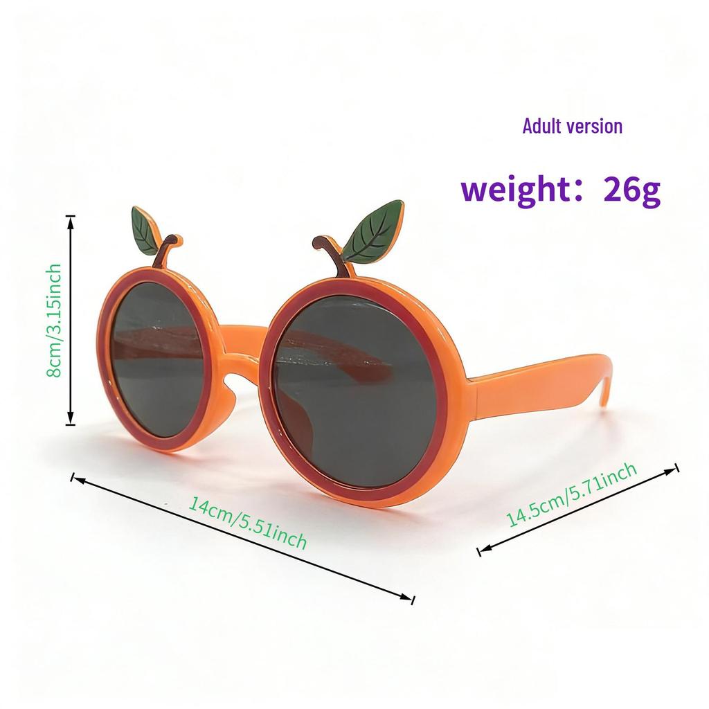 Tropical Party Sunglasses: Funny Champagne Glasses for Hawaiian Beach, Pool, or Cocktail Party Photo Booth.