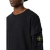 Stone Island FW25 Autumn Winter Logo Crew Neck Long Sleeve Sweatshirt Men sweatshirt Black K2S156100008S0A20-V0029