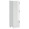 Kitchen Cabinet, Lucca, White, Wood-based Material