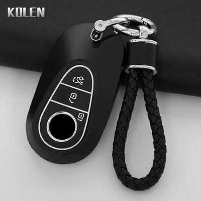 Tpu Car Key Case Cover Shell Fob For Mercedes Benz  C S Class W206 W223 S350 C260 C300 S400 S450 S500 Key Protector Keychain